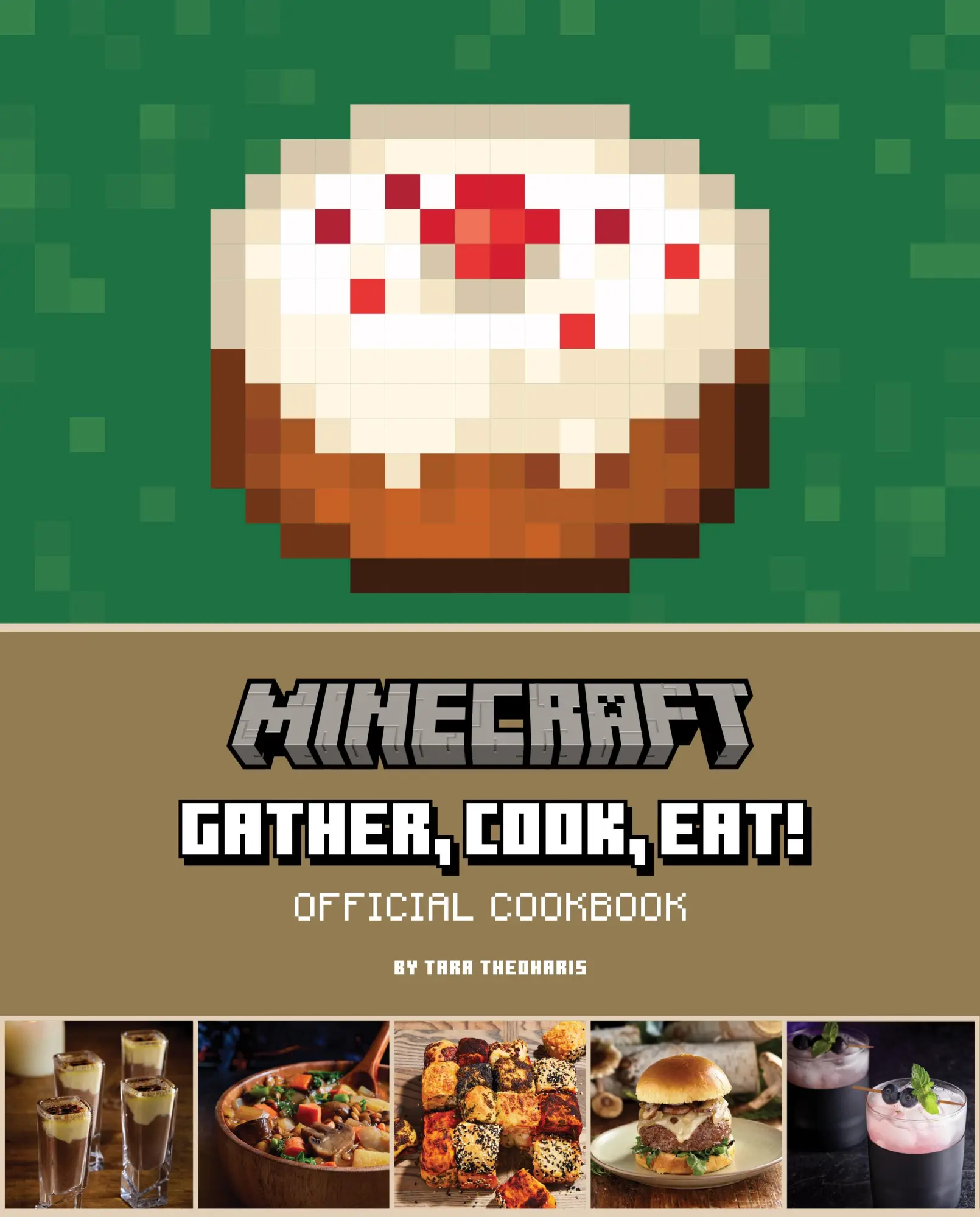 Cover: 9781647228262 | Minecraft: Gather, Cook, Eat! Official Cookbook | Tara Theoharis
