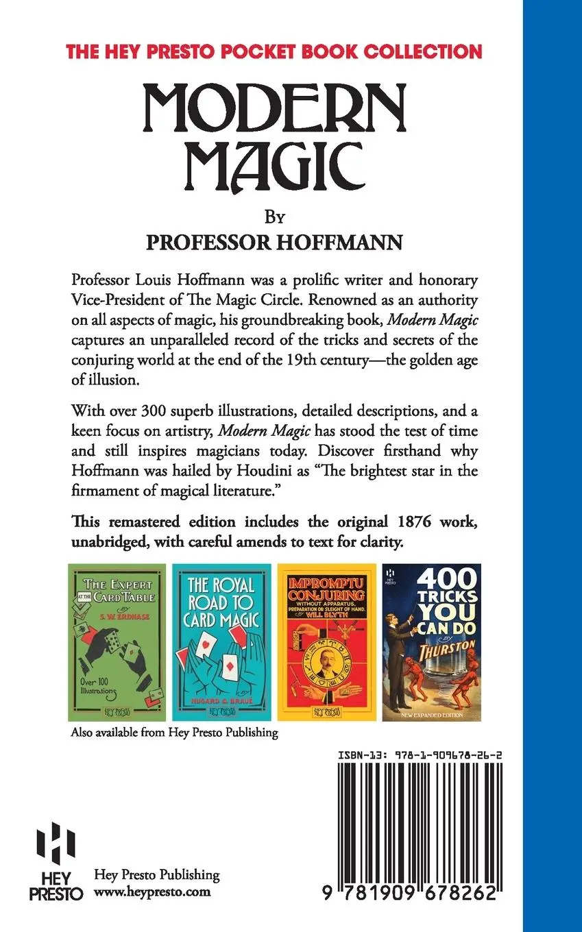 Rückseite: 9781909678262 | Modern Magic | Louis Hoffmann | Taschenbuch | Englisch | 2024