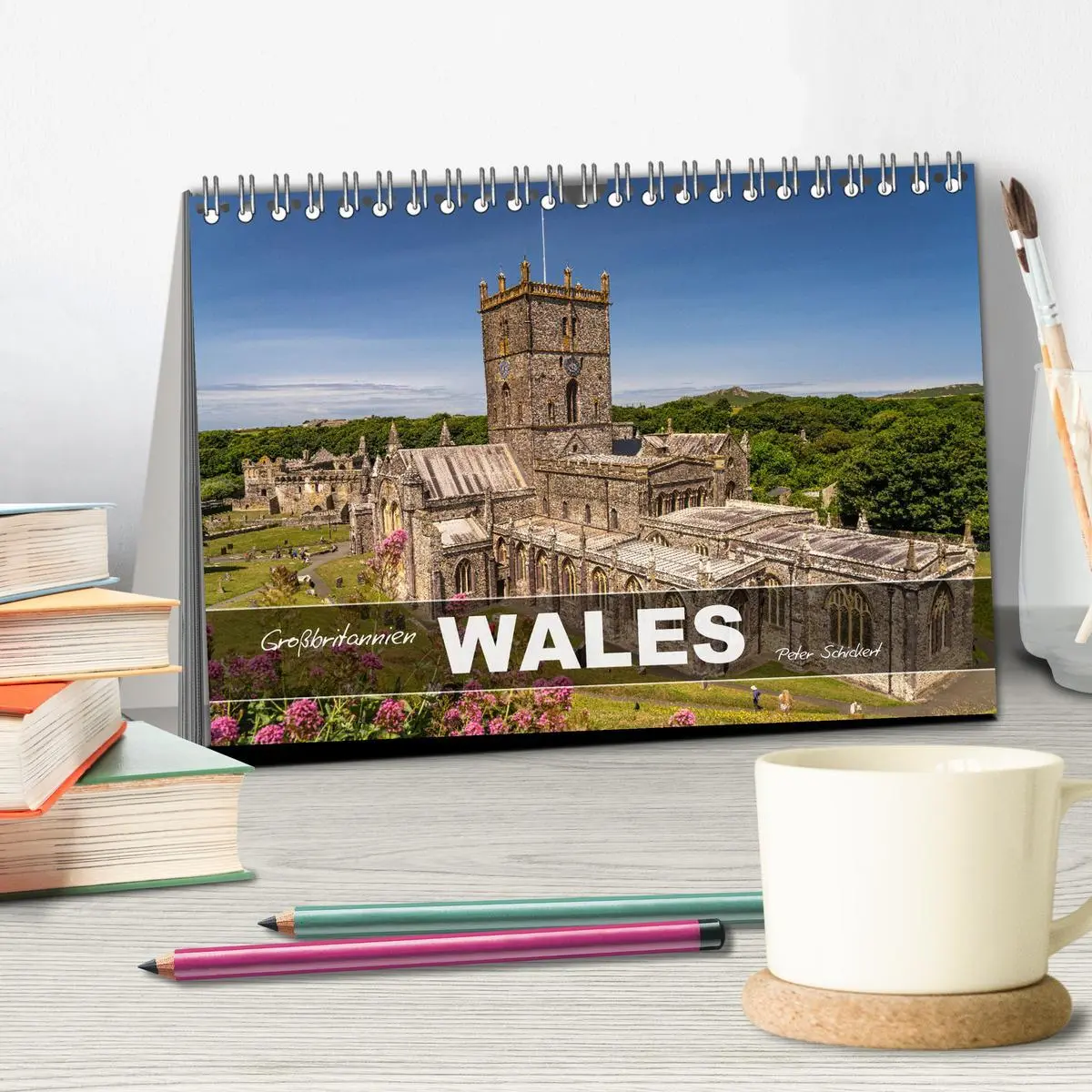 Bild: 9783457258262 | Großbritannien - Wales (Tischkalender 2026 DIN A5 quer), CALVENDO...