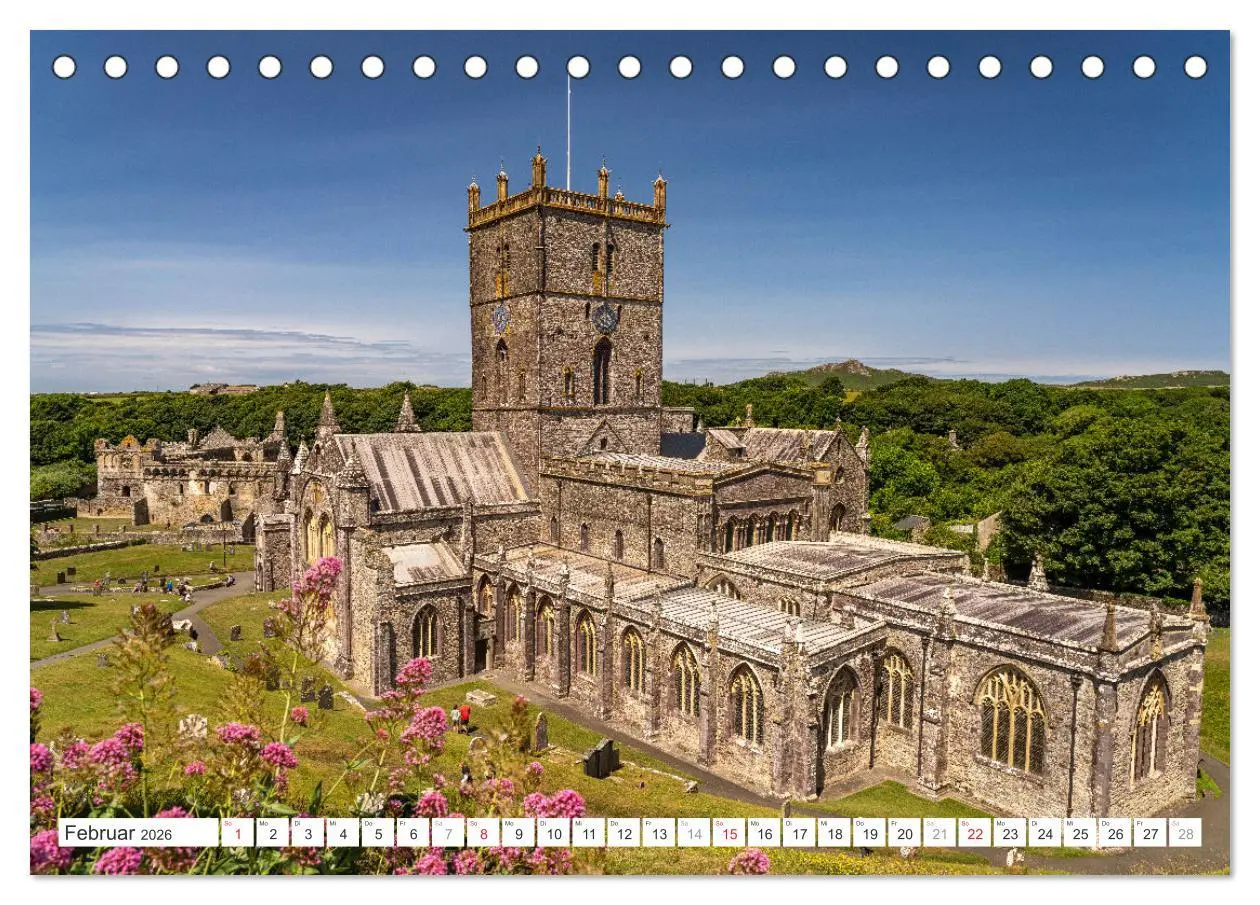 Bild: 9783457258262 | Großbritannien - Wales (Tischkalender 2026 DIN A5 quer), CALVENDO...