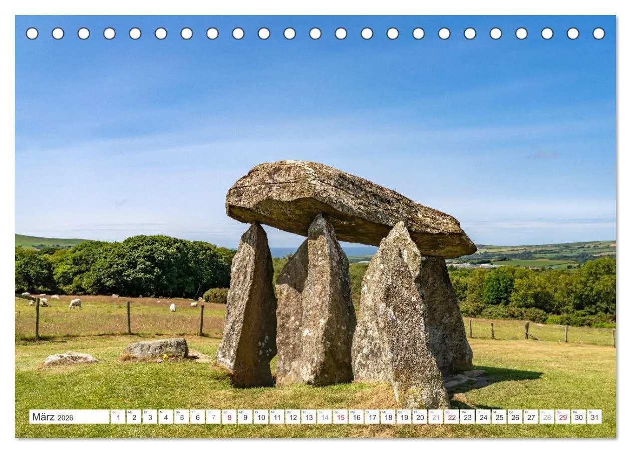 Bild: 9783457258262 | Großbritannien - Wales (Tischkalender 2026 DIN A5 quer), CALVENDO...