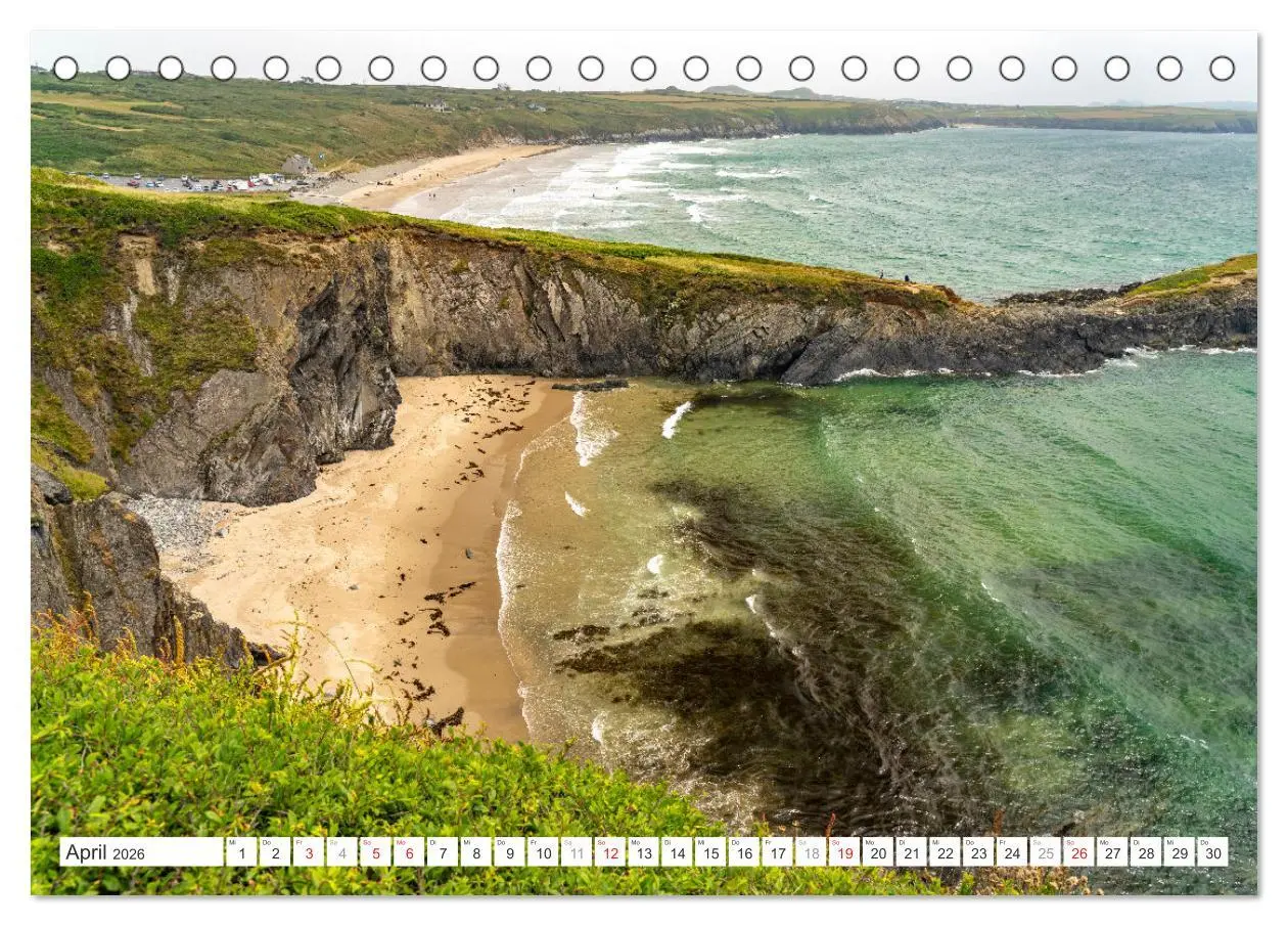 Bild: 9783457258262 | Großbritannien - Wales (Tischkalender 2026 DIN A5 quer), CALVENDO...