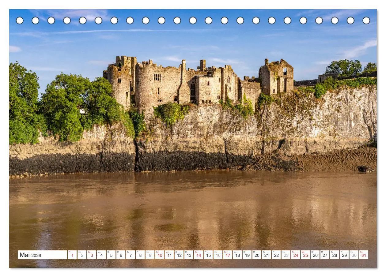 Bild: 9783457258262 | Großbritannien - Wales (Tischkalender 2026 DIN A5 quer), CALVENDO...