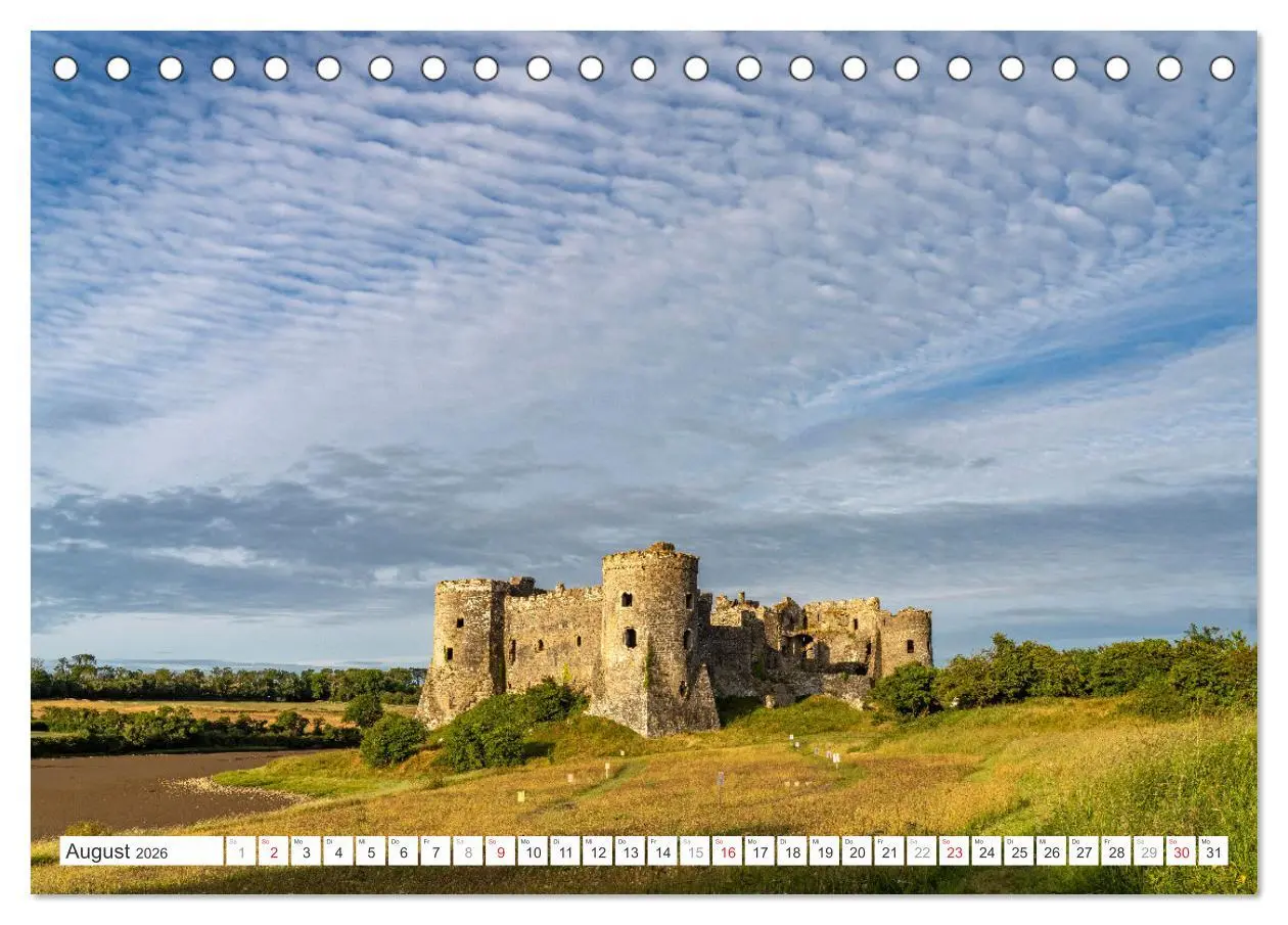 Bild: 9783457258262 | Großbritannien - Wales (Tischkalender 2026 DIN A5 quer), CALVENDO...