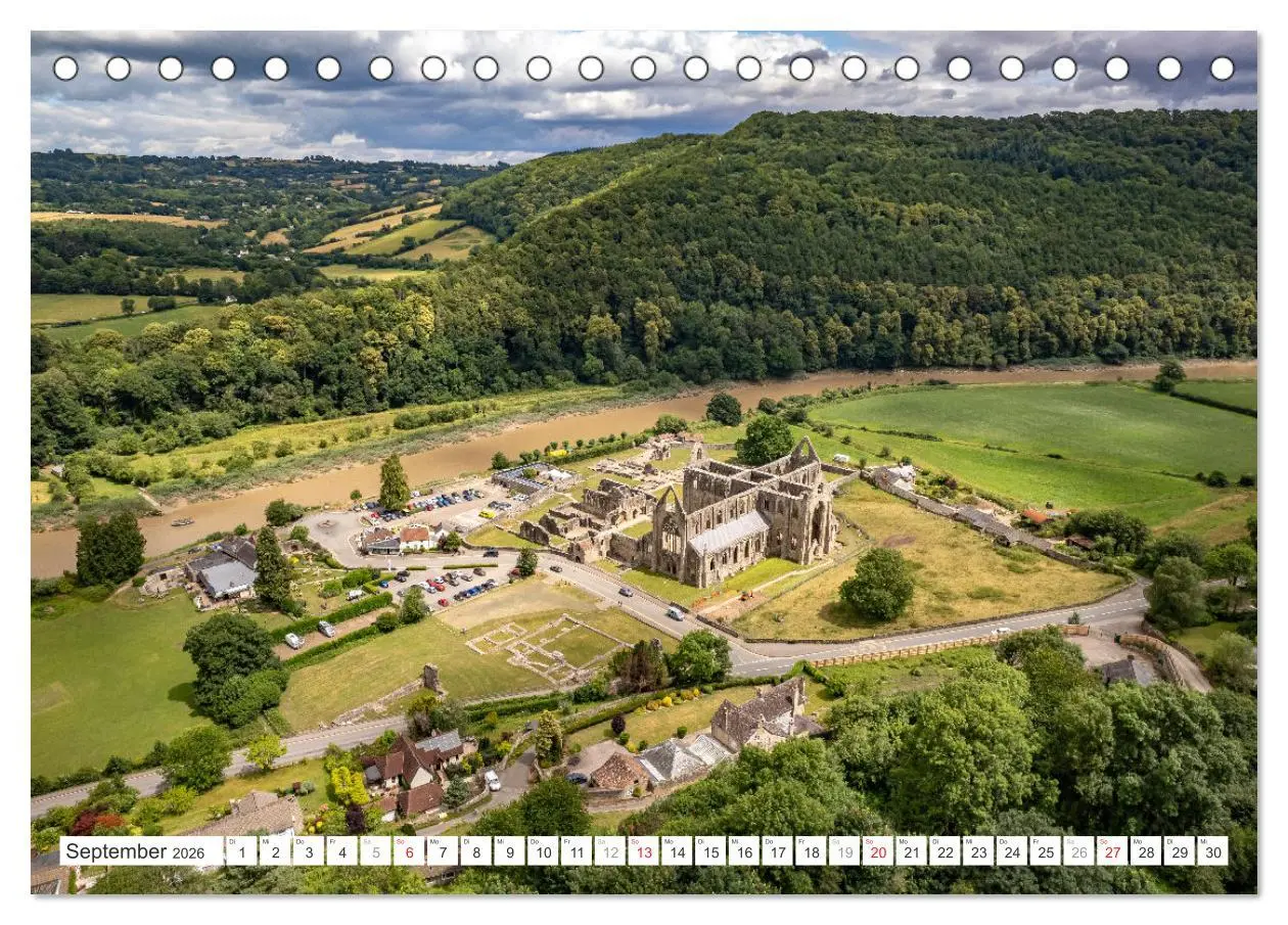 Bild: 9783457258262 | Großbritannien - Wales (Tischkalender 2026 DIN A5 quer), CALVENDO...