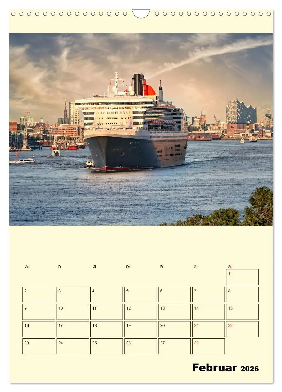 Bild: 9783516348262 | Kreuzfahrtschiffe - die Welt ist dein Ziel (Wandkalender 2026 DIN...