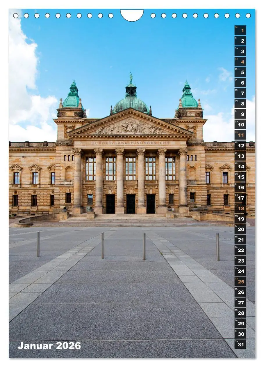 Bild: 9783516418262 | Mein Leipzig (Wandkalender 2026 DIN A4 hoch), CALVENDO Monatskalender