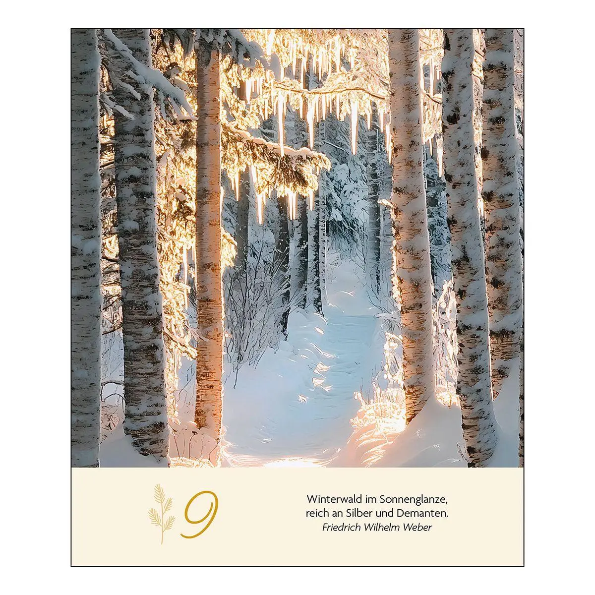 Bild: 9783746268262 | Es träumt der Wald einen tiefen Traum | Ein poetischer Adventskalender