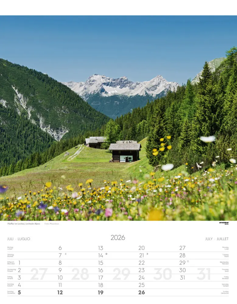 Bild: 9788868398262 | Tirol Kalender 2026 | Tirolo - Tyrol | Athesia-Tappeiner Verlag | 2026