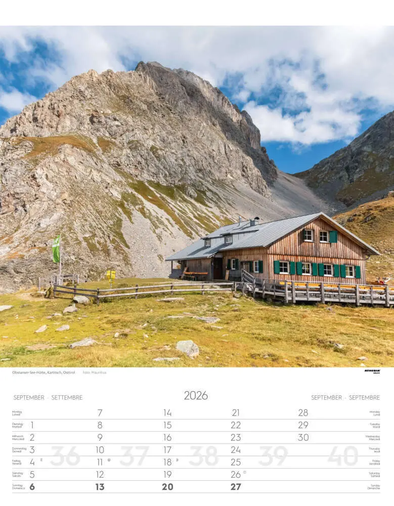 Bild: 9788868398262 | Tirol Kalender 2026 | Tirolo - Tyrol | Athesia-Tappeiner Verlag | 2026