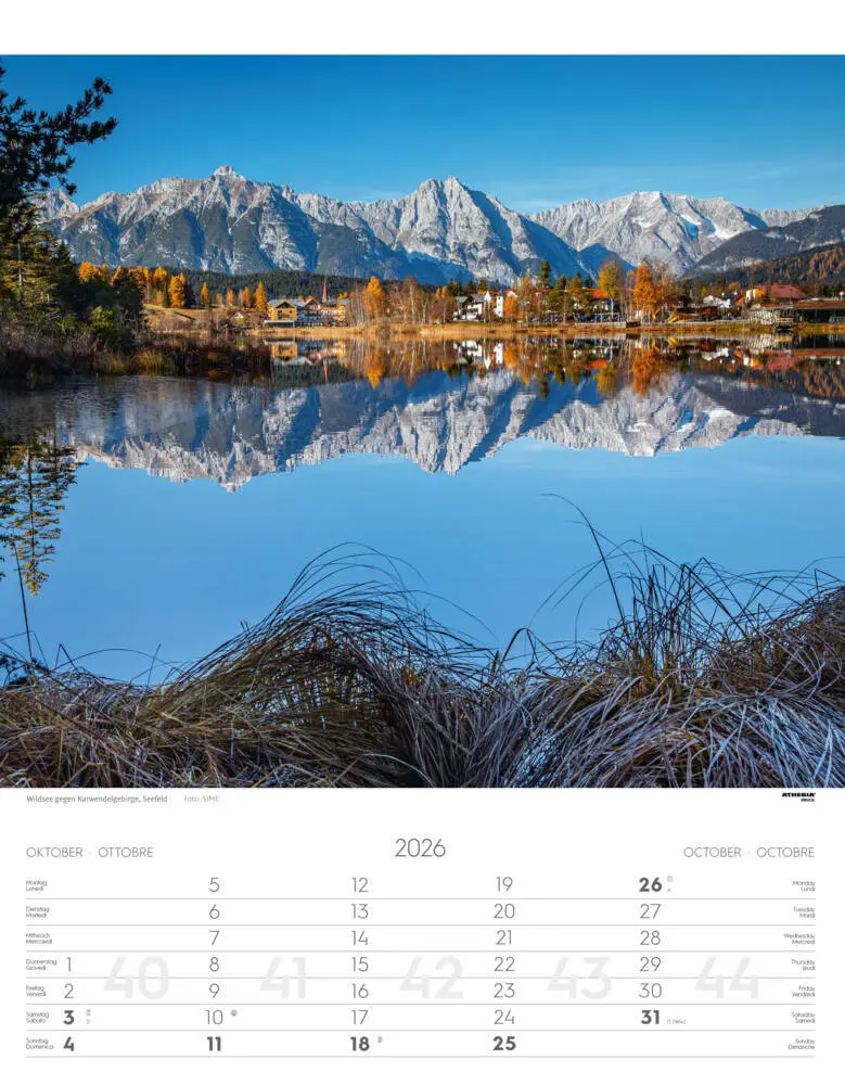 Bild: 9788868398262 | Tirol Kalender 2026 | Tirolo - Tyrol | Athesia-Tappeiner Verlag | 2026