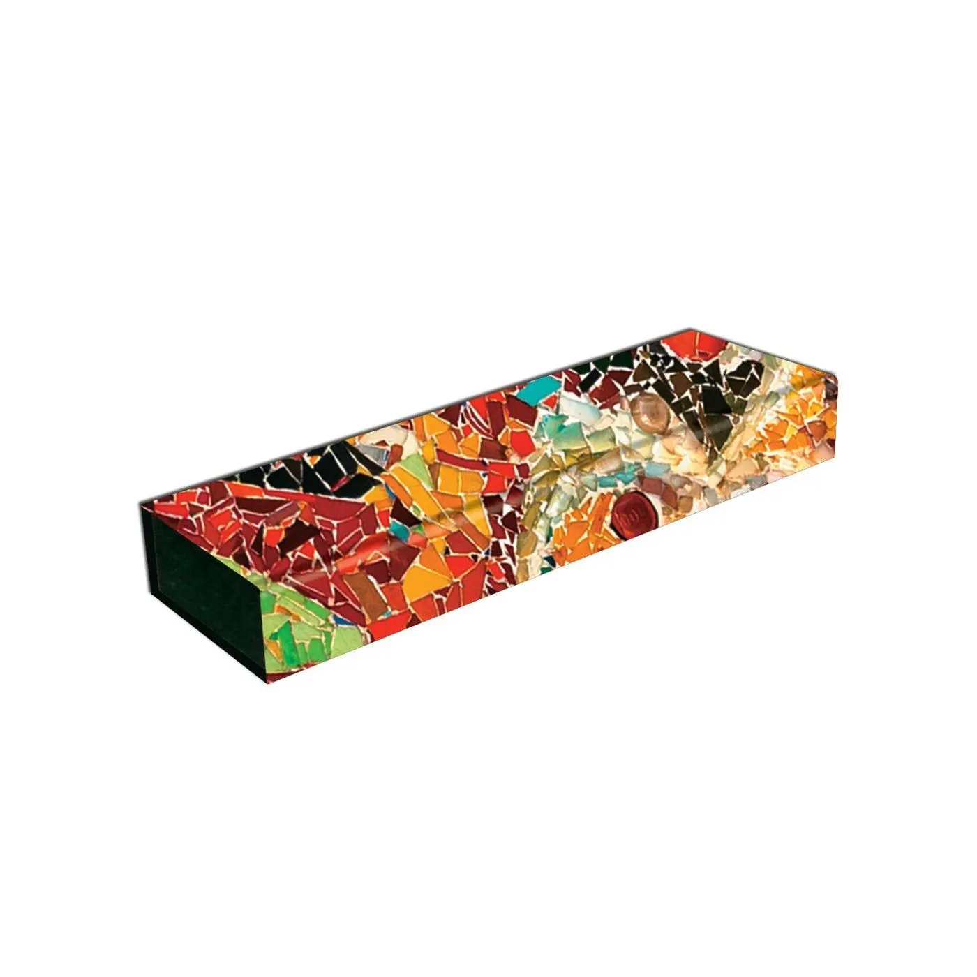 Cover: 9781439798362 | Gaudi's Sun (Gaudi's Mosaics) Pencil Case (Wrap Closure) | Paperblanks