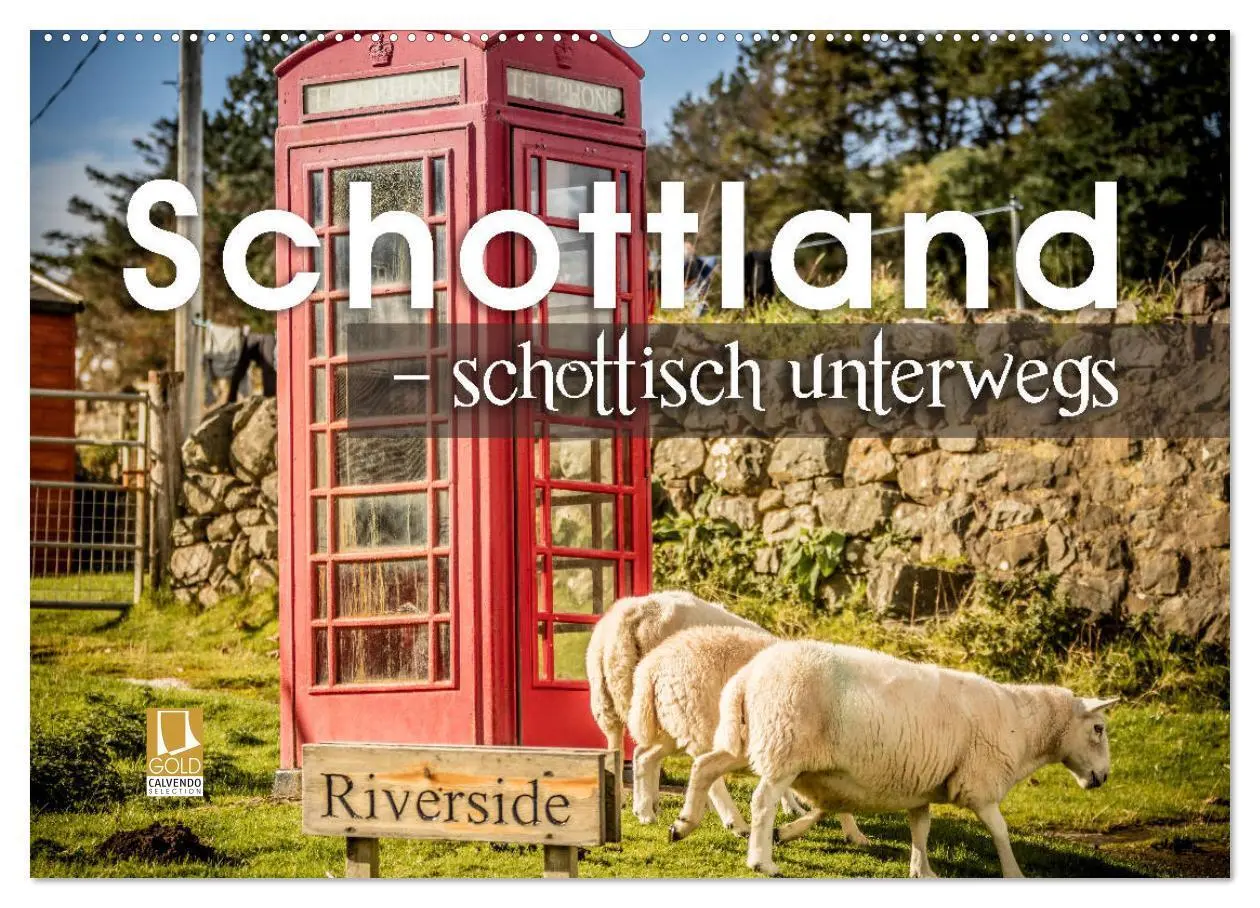 Cover: 9783435398362 | Schottland - schottisch unterwegs (Wandkalender 2025 DIN A2 quer),...
