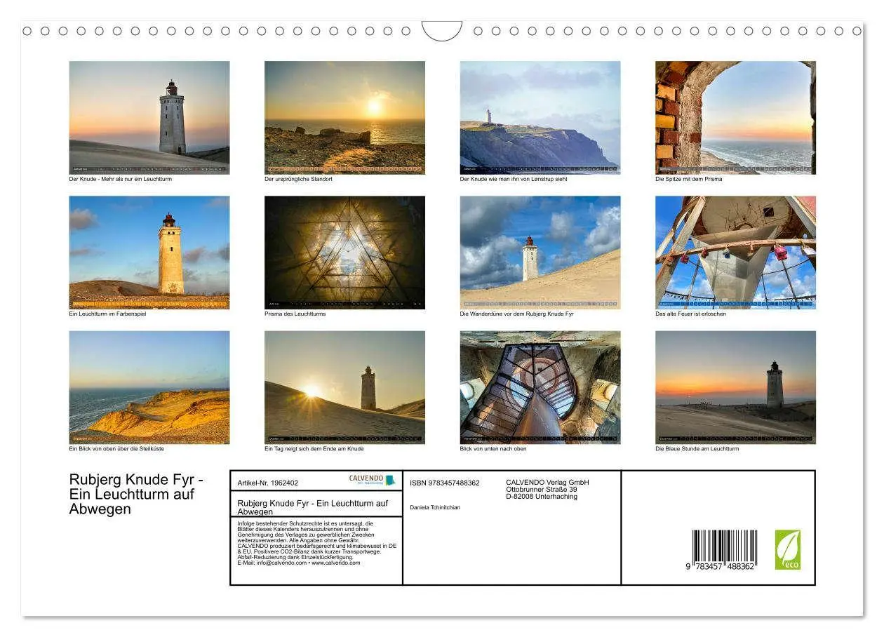 Bild: 9783457488362 | Rubjerg Knude Fyr - Ein Leuchtturm auf Abwegen (Wandkalender 2026...