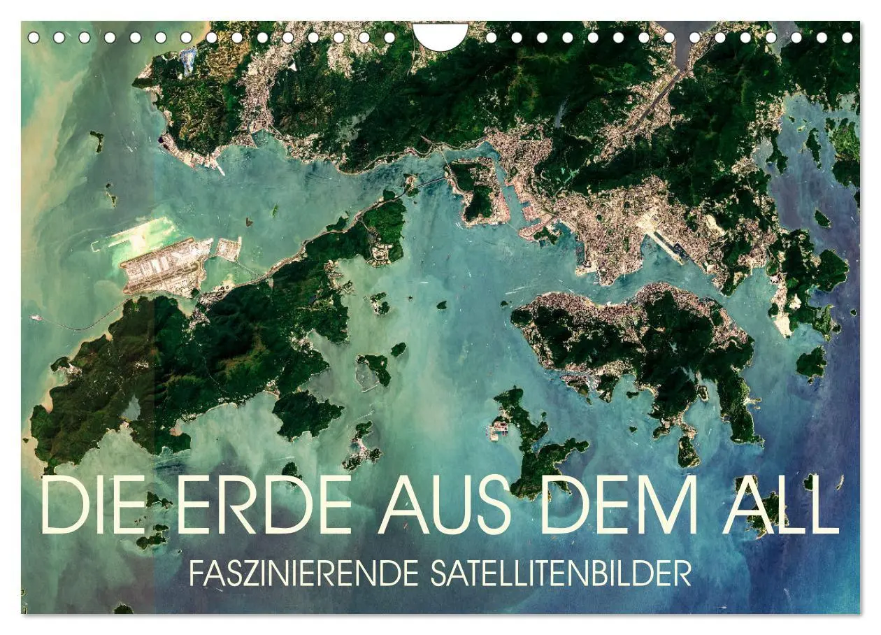 Cover: 9783457558362 | Die Erde aus dem All (Wandkalender 2026 DIN A4 quer), CALVENDO...