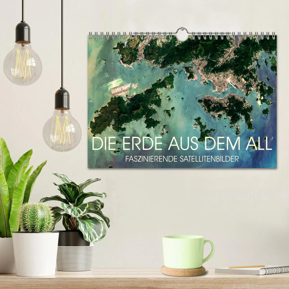 Bild: 9783457558362 | Die Erde aus dem All (Wandkalender 2026 DIN A4 quer), CALVENDO...