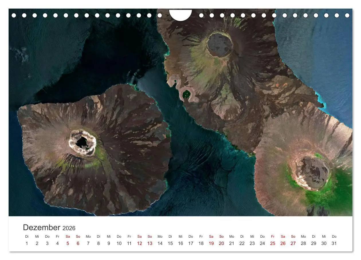Bild: 9783457558362 | Die Erde aus dem All (Wandkalender 2026 DIN A4 quer), CALVENDO...