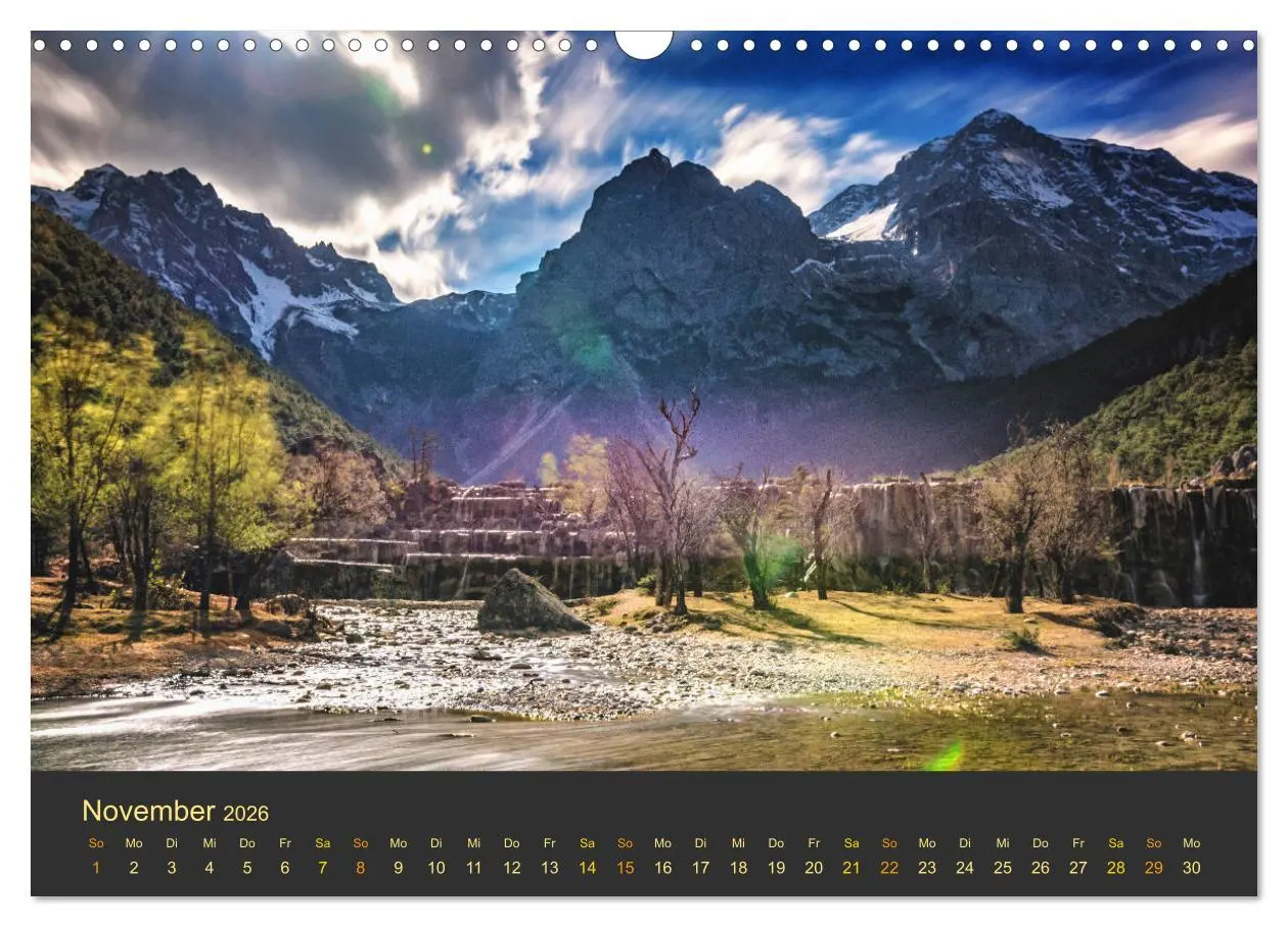 Bild: 9783457868362 | Yunnan - Magische Orte (Wandkalender 2026 DIN A3 quer), CALVENDO...
