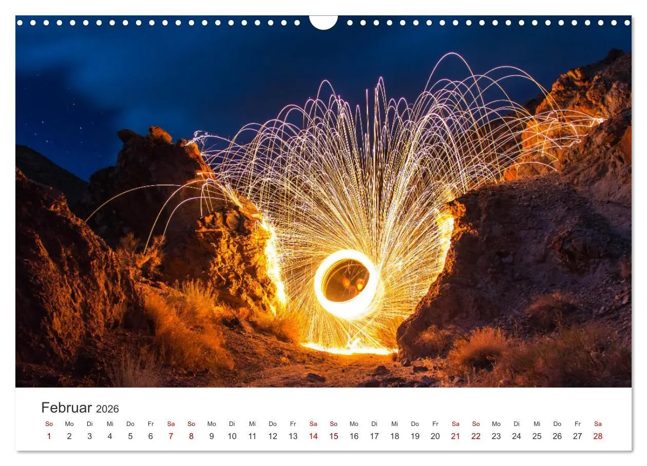 Bild: 9783457938362 | Lightpainting - Malen mit Licht und Zeit (Wandkalender 2026 DIN A3...