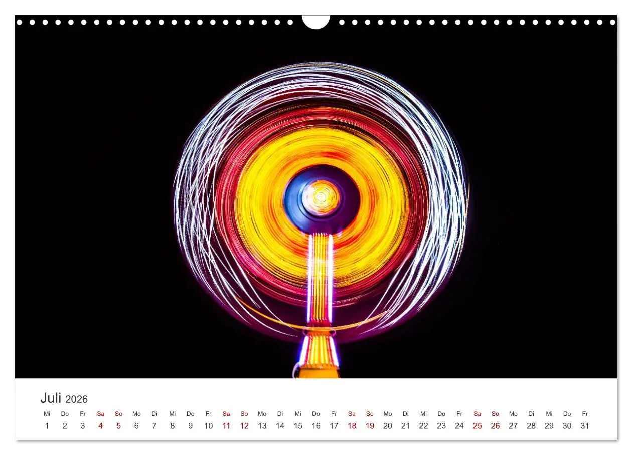 Bild: 9783457938362 | Lightpainting - Malen mit Licht und Zeit (Wandkalender 2026 DIN A3...