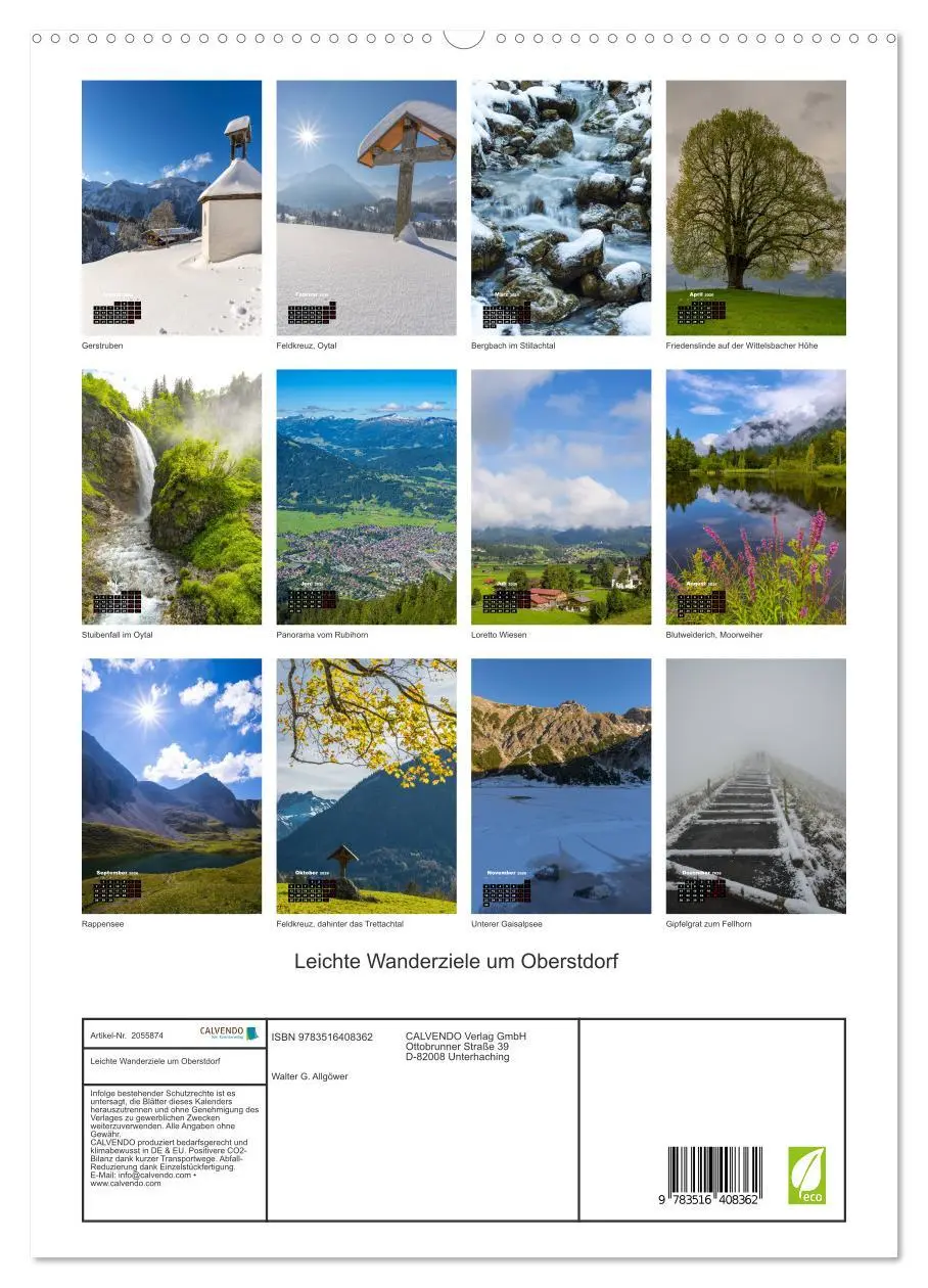 Bild: 9783516408362 | Leichte Wanderziele um Oberstdorf (hochwertiger Premium...