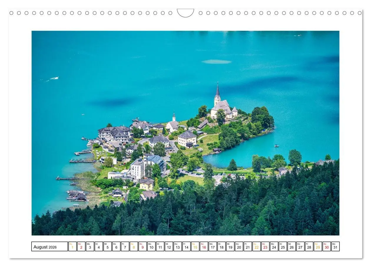 Bild: 9783516648362 | Rund um den Wörthersee in Österreich (Wandkalender 2026 DIN A3...