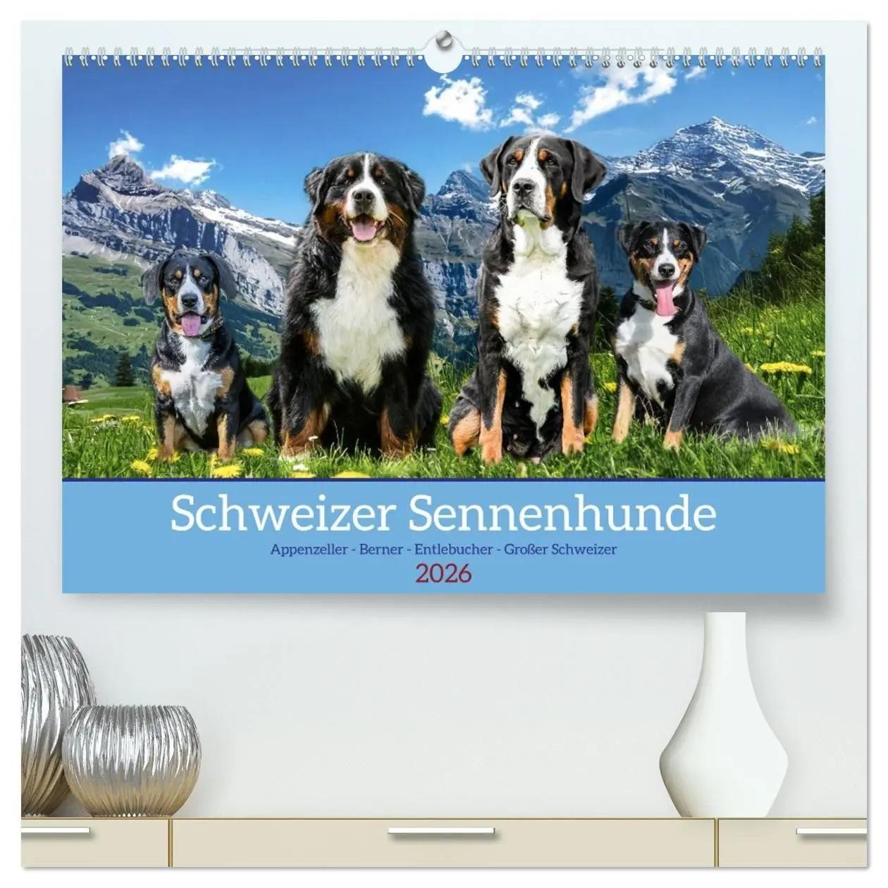 Cover: 9783516718362 | Schweizer Sennenhunde - Appenzeller - Berner - Entlebucher - Große...