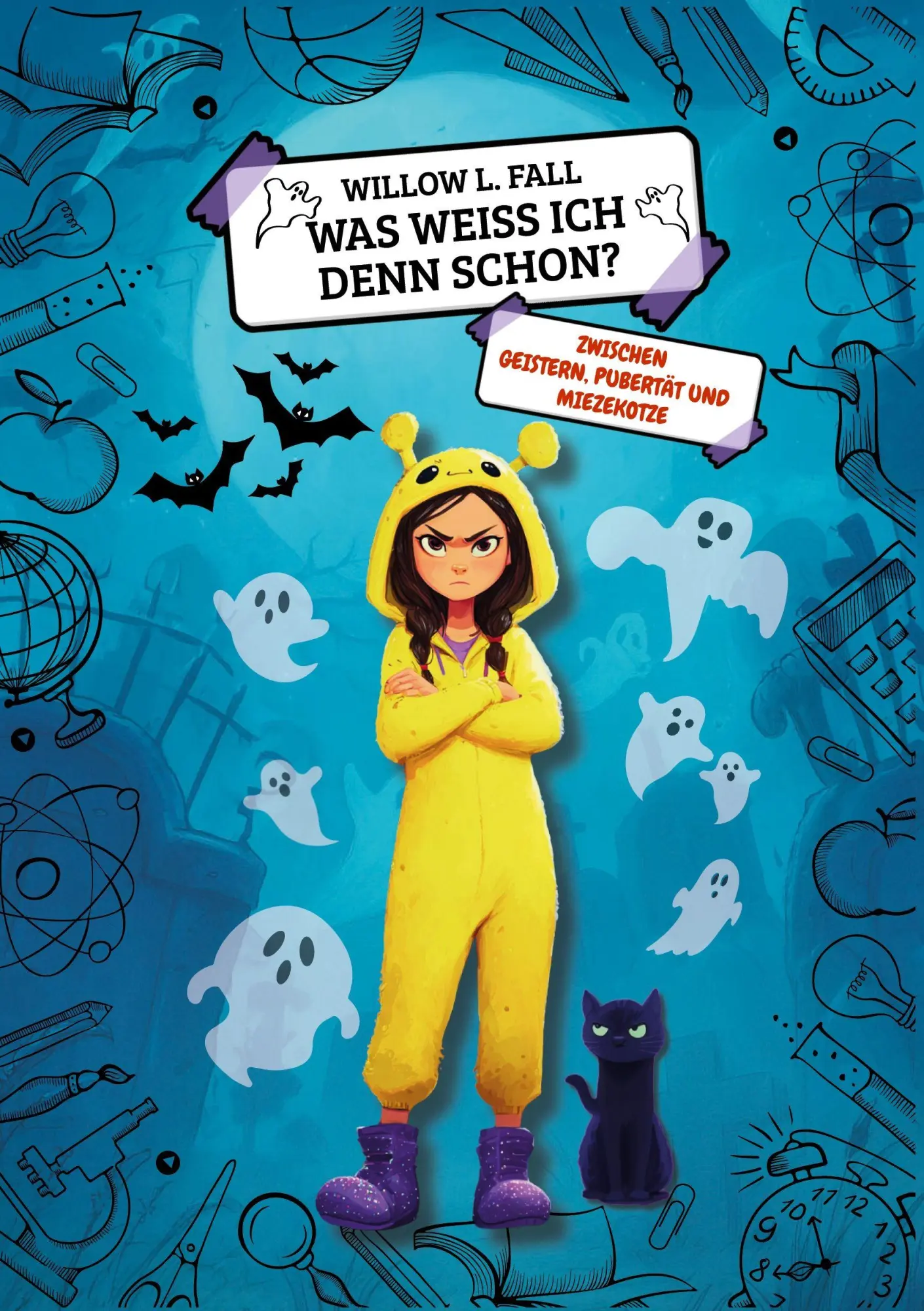 Cover: 9783695608362 | Zwischen Geistern, Pubertät und Miezekotze 1 | Willow L. Fall | Buch