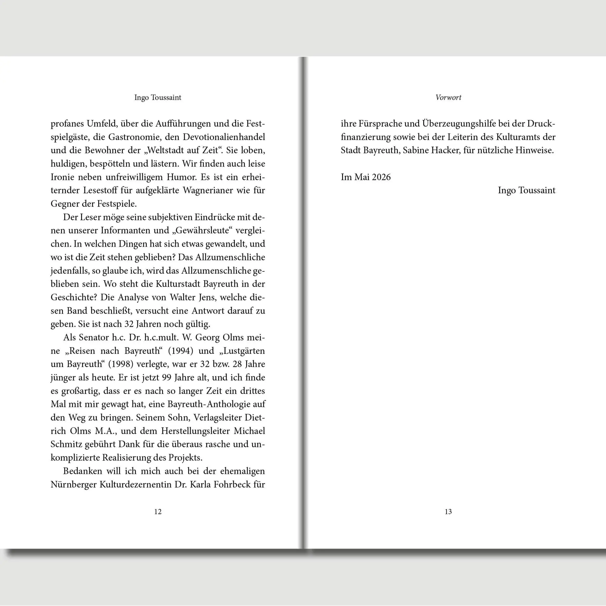Bild: 9783758208362 | Wagner in Bayreuth | Ingo Toussaint | Buch | 176 S. | Deutsch | 2026