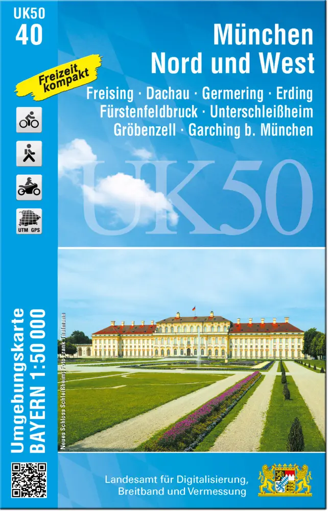 Cover: 9783899338362 | München Nord und West 1 : 50 000 ((UK 50-40) Laufzeit bis 2021 | 2020