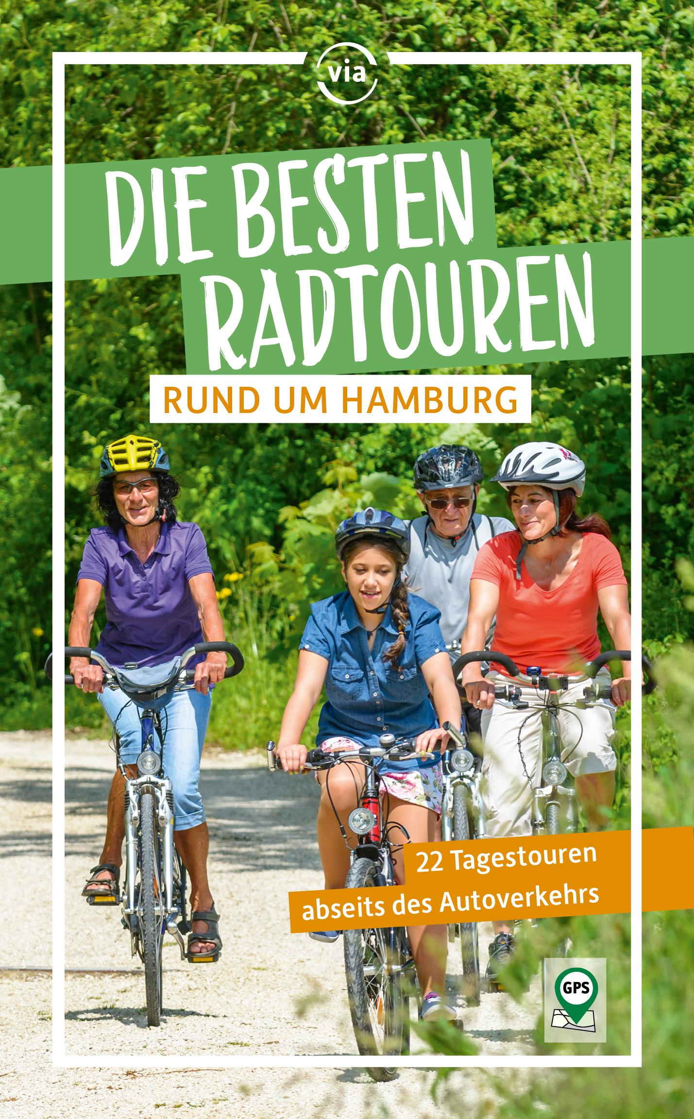Cover: 9783949138362 | Die besten Radtouren rund um Hamburg | Sabine Schrader | Taschenbuch