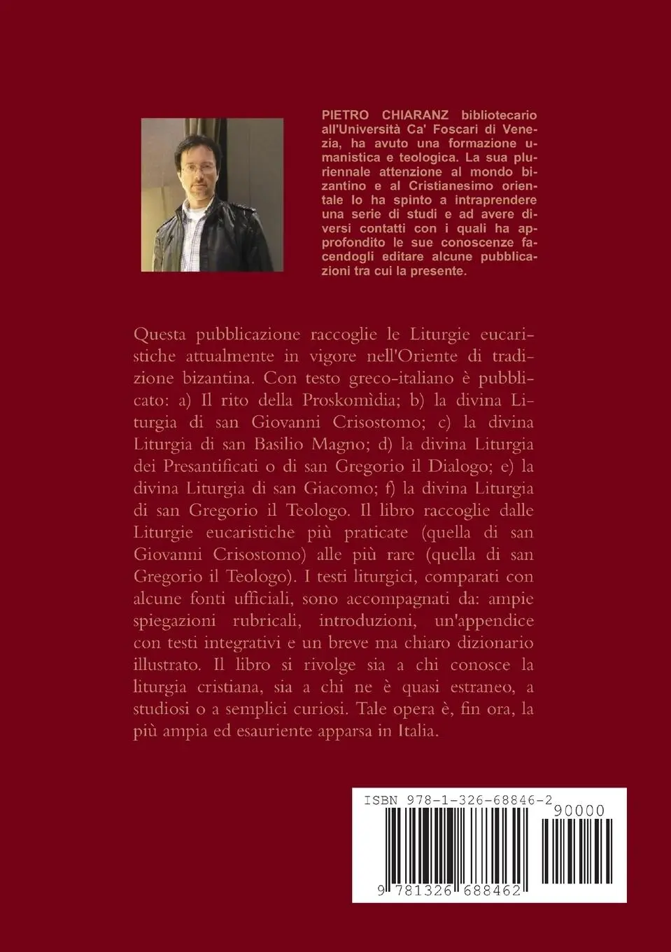 Rückseite: 9781326688462 | LITURGIKON | Pietro Chiaranz | Taschenbuch | Kartoniert / Broschiert
