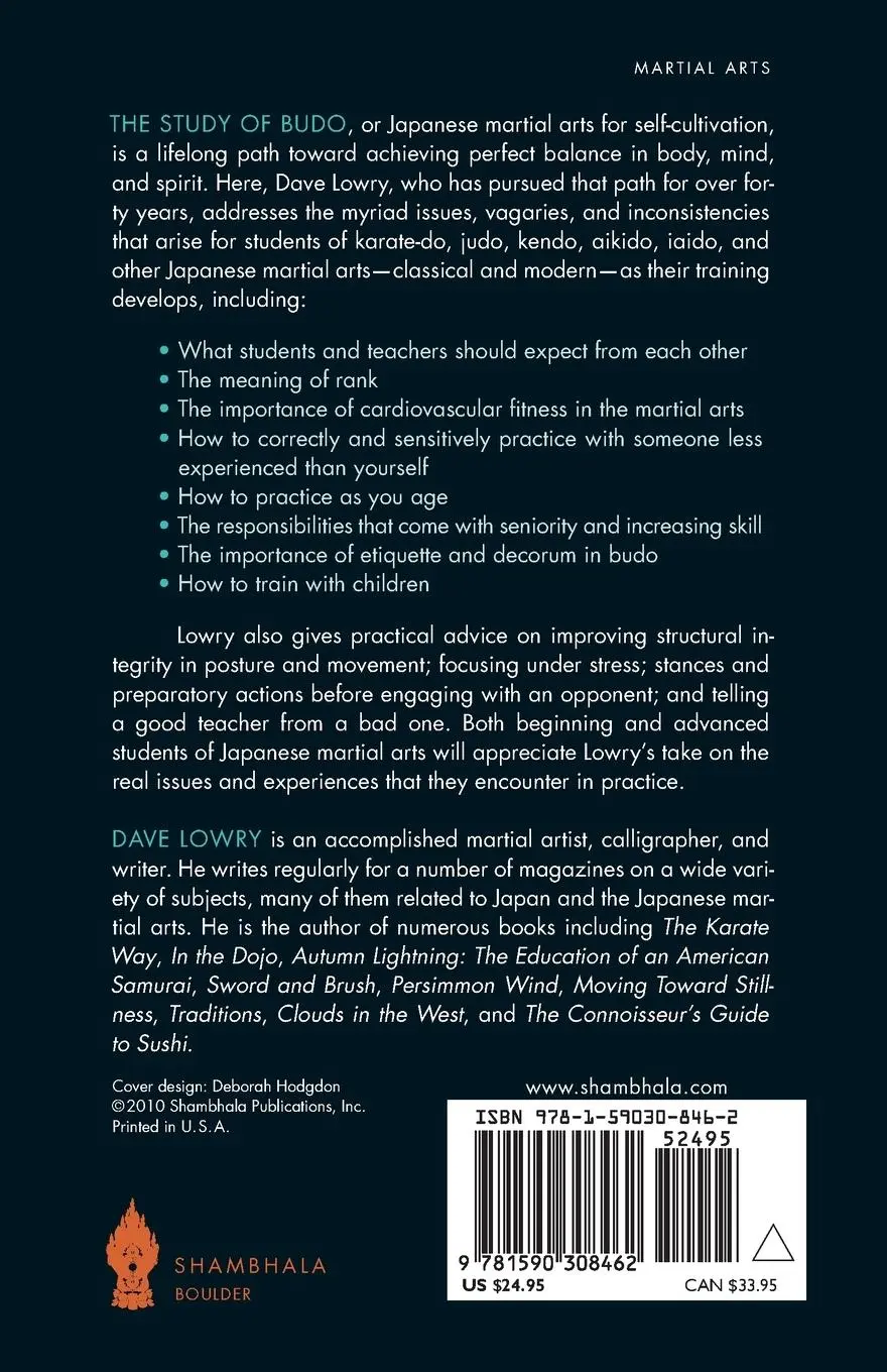 Rückseite: 9781590308462 | The Essence of Budo | Dave Lowry | Taschenbuch | Englisch | 2010