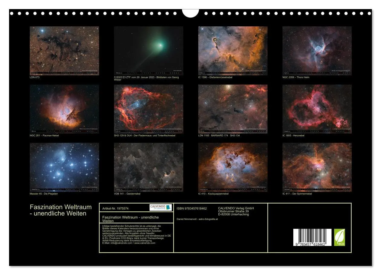 Bild: 9783457618462 | Faszination Weltraum - unendliche Weiten (Wandkalender 2026 DIN A3...