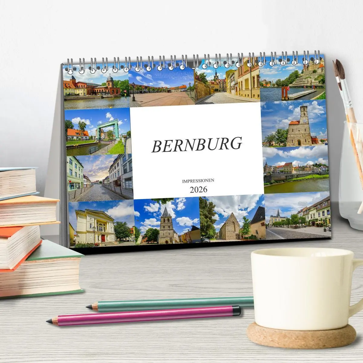 Bild: 9783457788462 | Bernburg Impressionen (Tischkalender 2026 DIN A5 quer), CALVENDO...