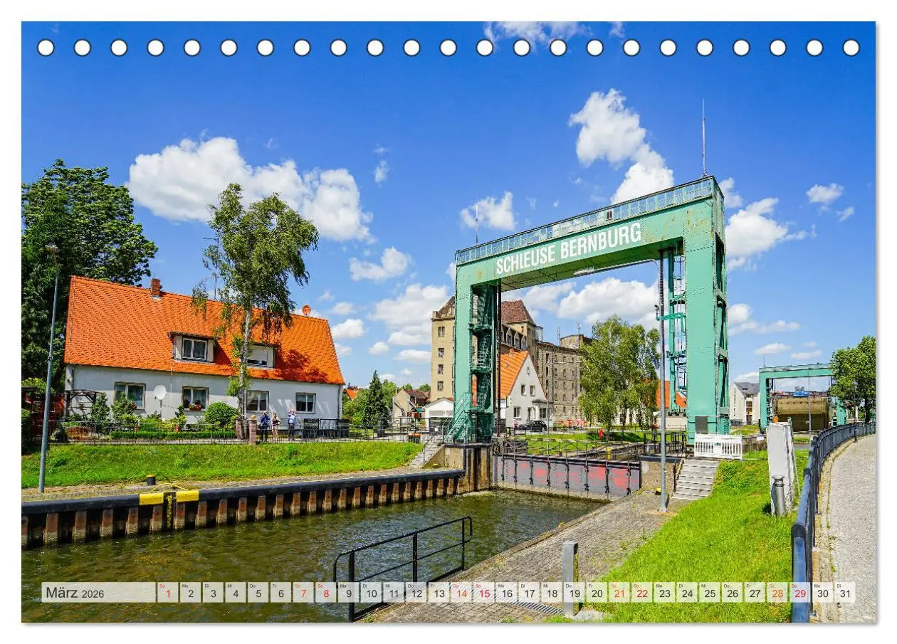 Bild: 9783457788462 | Bernburg Impressionen (Tischkalender 2026 DIN A5 quer), CALVENDO...