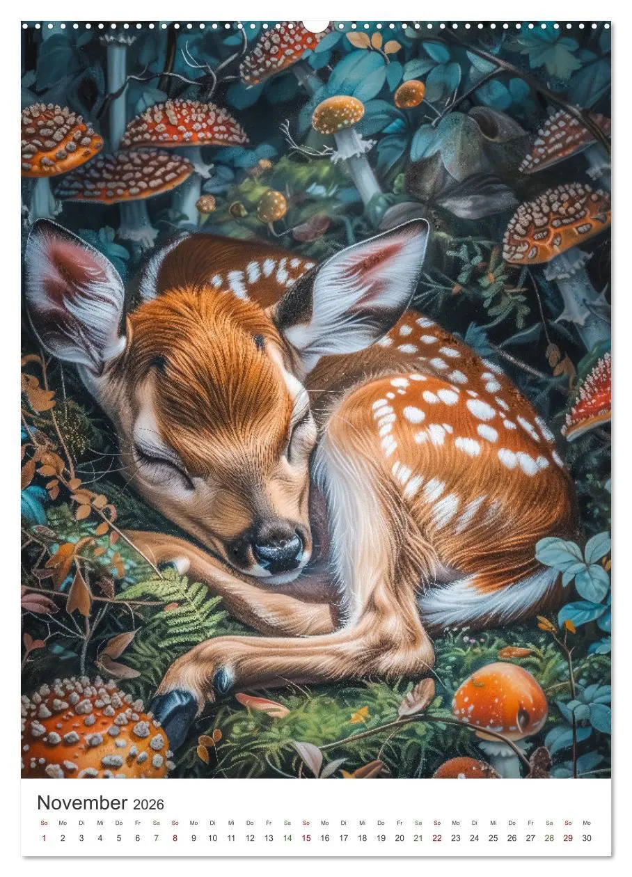 Bild: 9783516258462 | Verwunschener Zauberwald (hochwertiger Premium Wandkalender 2026...