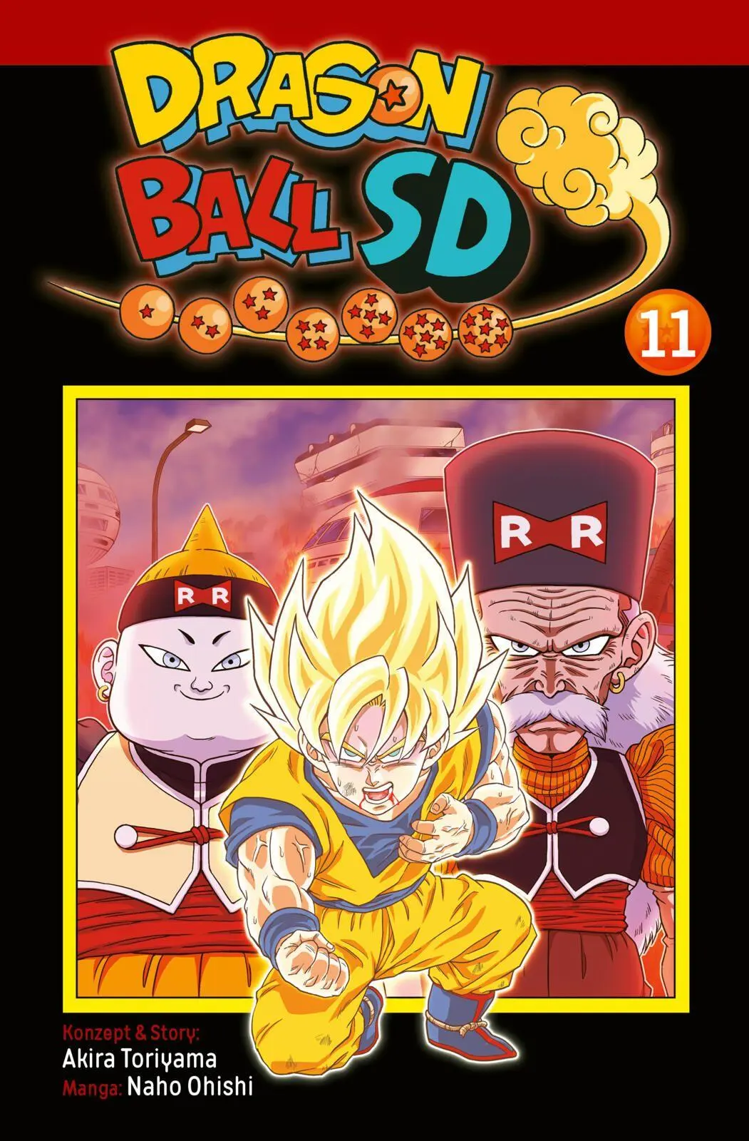 Cover: 9783551808462 | Dragon Ball SD 11 | Coole Neuerzählung der "DRAGON BALL"-Saga! | Buch