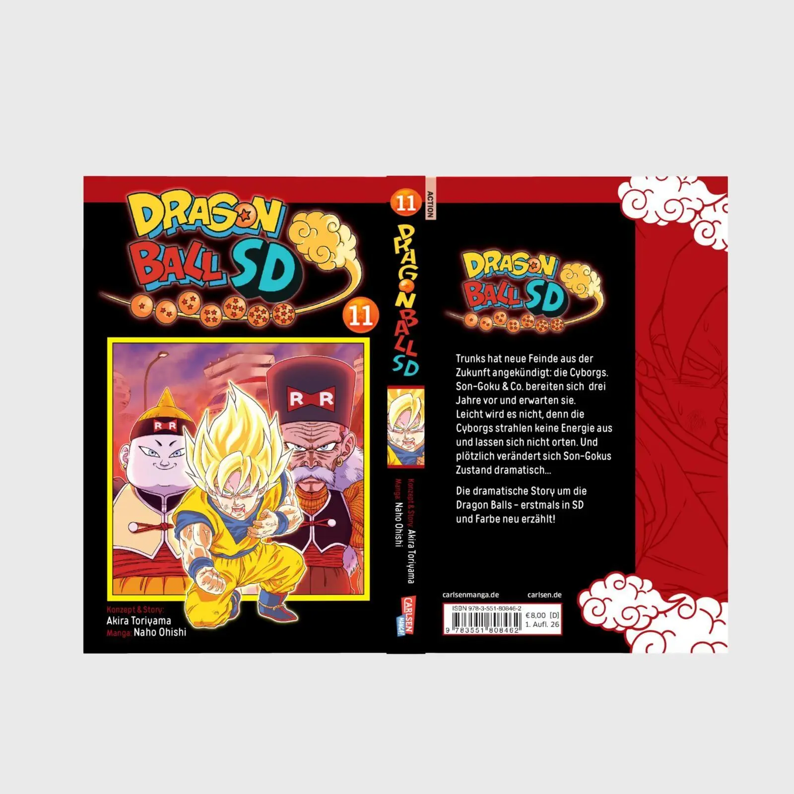 Bild: 9783551808462 | Dragon Ball SD 11 | Coole Neuerzählung der "DRAGON BALL"-Saga! | Buch