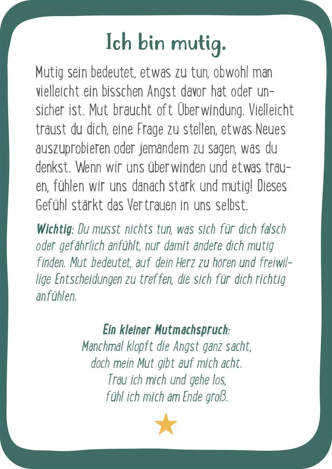 Bild: 9783845868462 | Herz- und Mutmachkarten | Ich bin wichtig und du auch | Jakubek | Buch