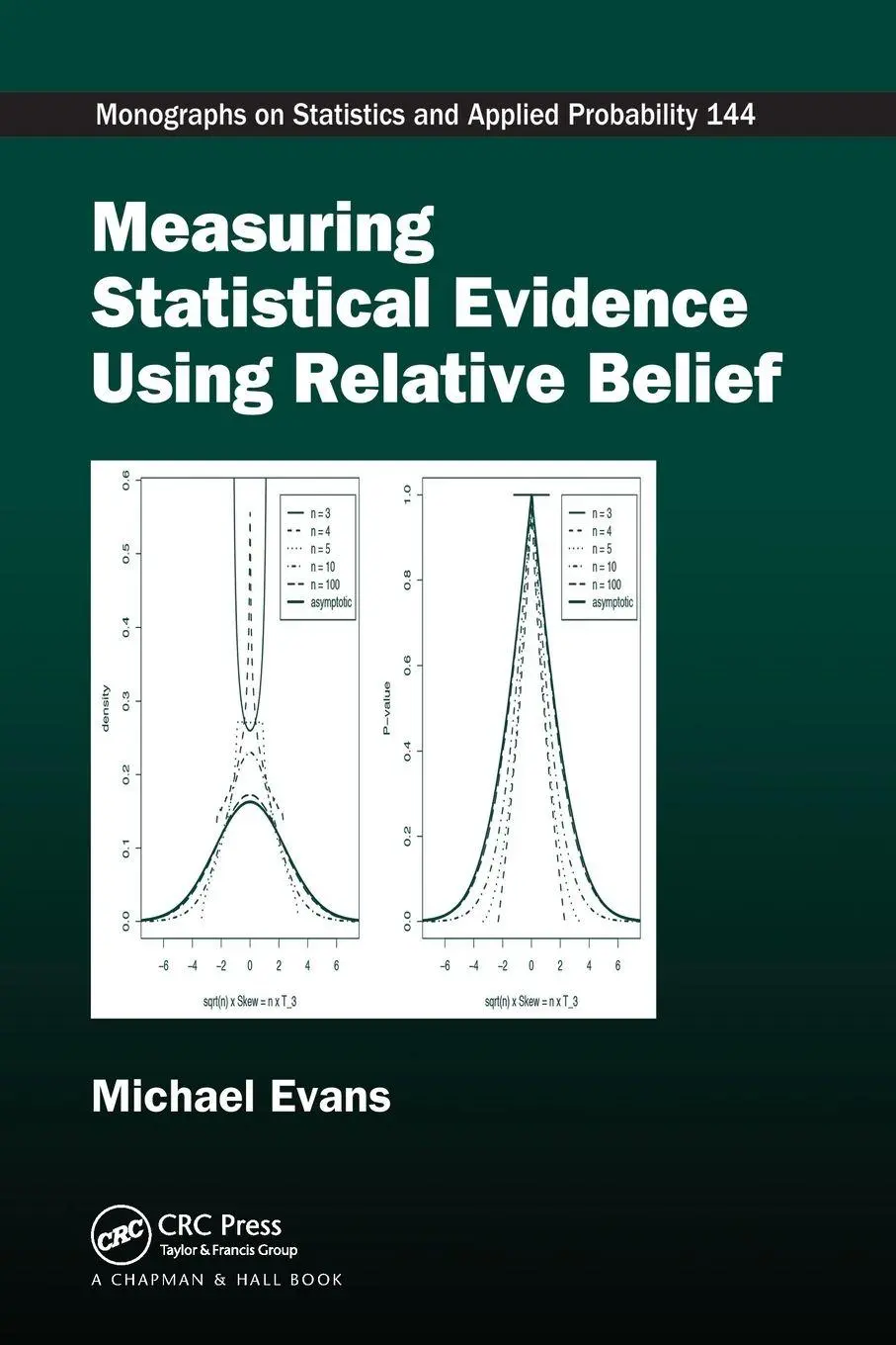 Cover: 9781032098562 | Measuring Statistical Evidence Using Relative Belief | Michael Evans