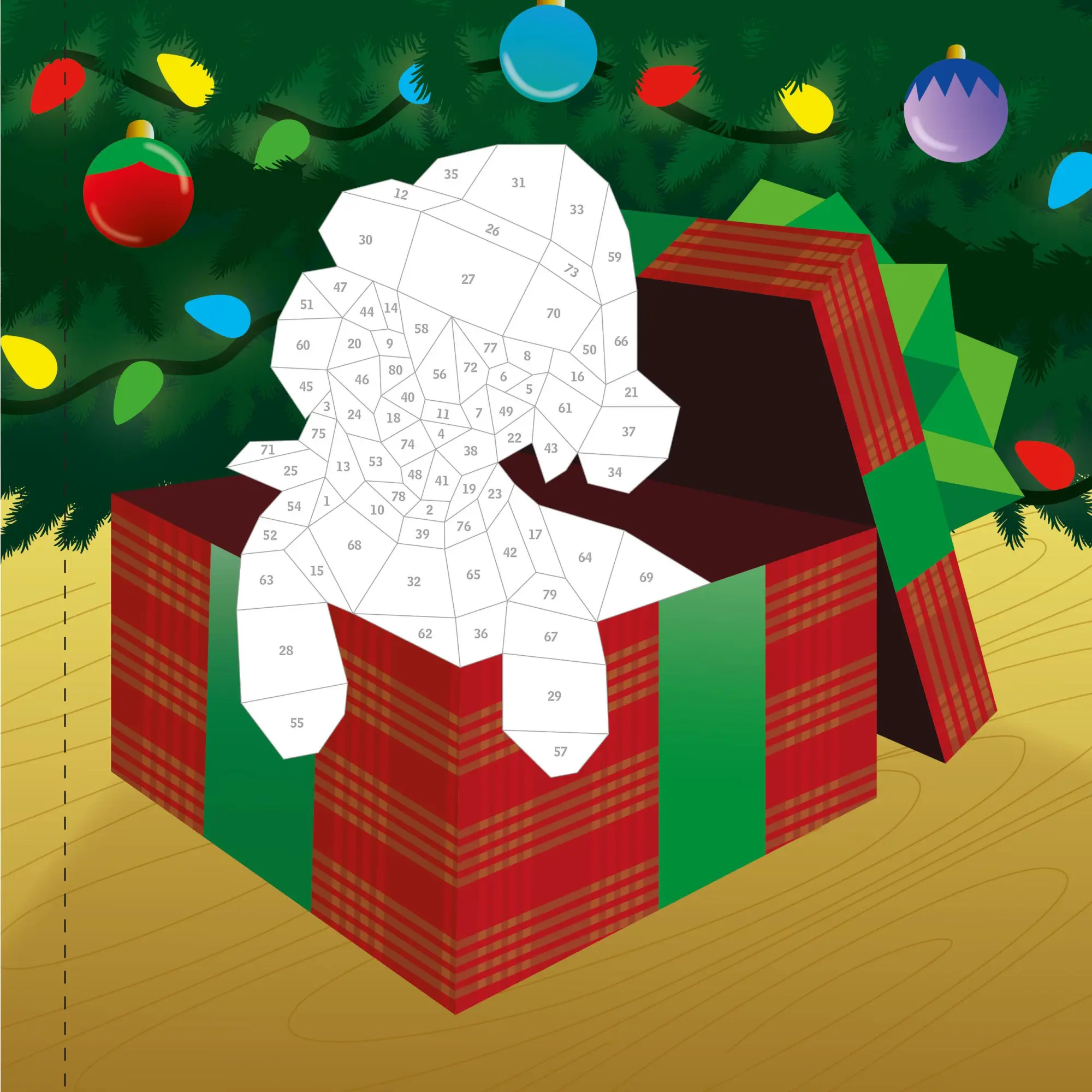Bild: 9781523518562 | Paint by Sticker Kids: Holly Jolly Christmas | Workman Publishing
