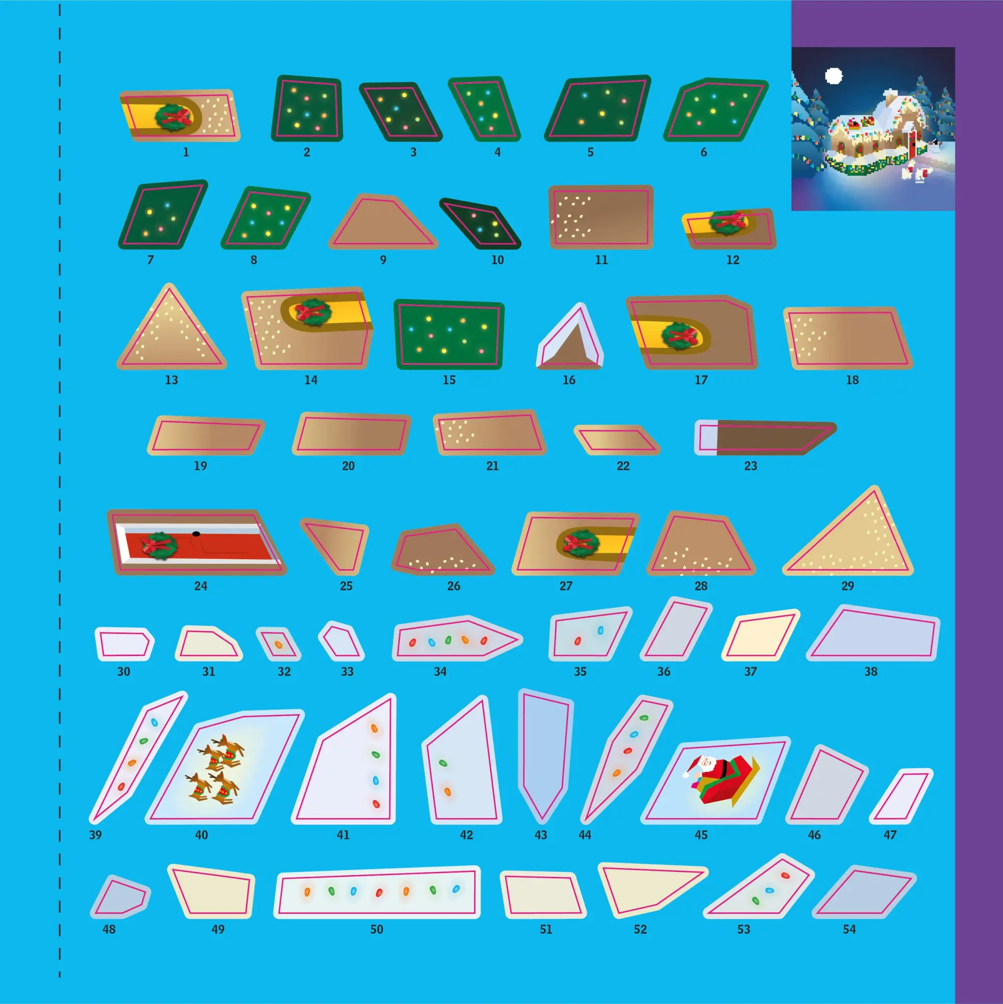 Bild: 9781523518562 | Paint by Sticker Kids: Holly Jolly Christmas | Workman Publishing