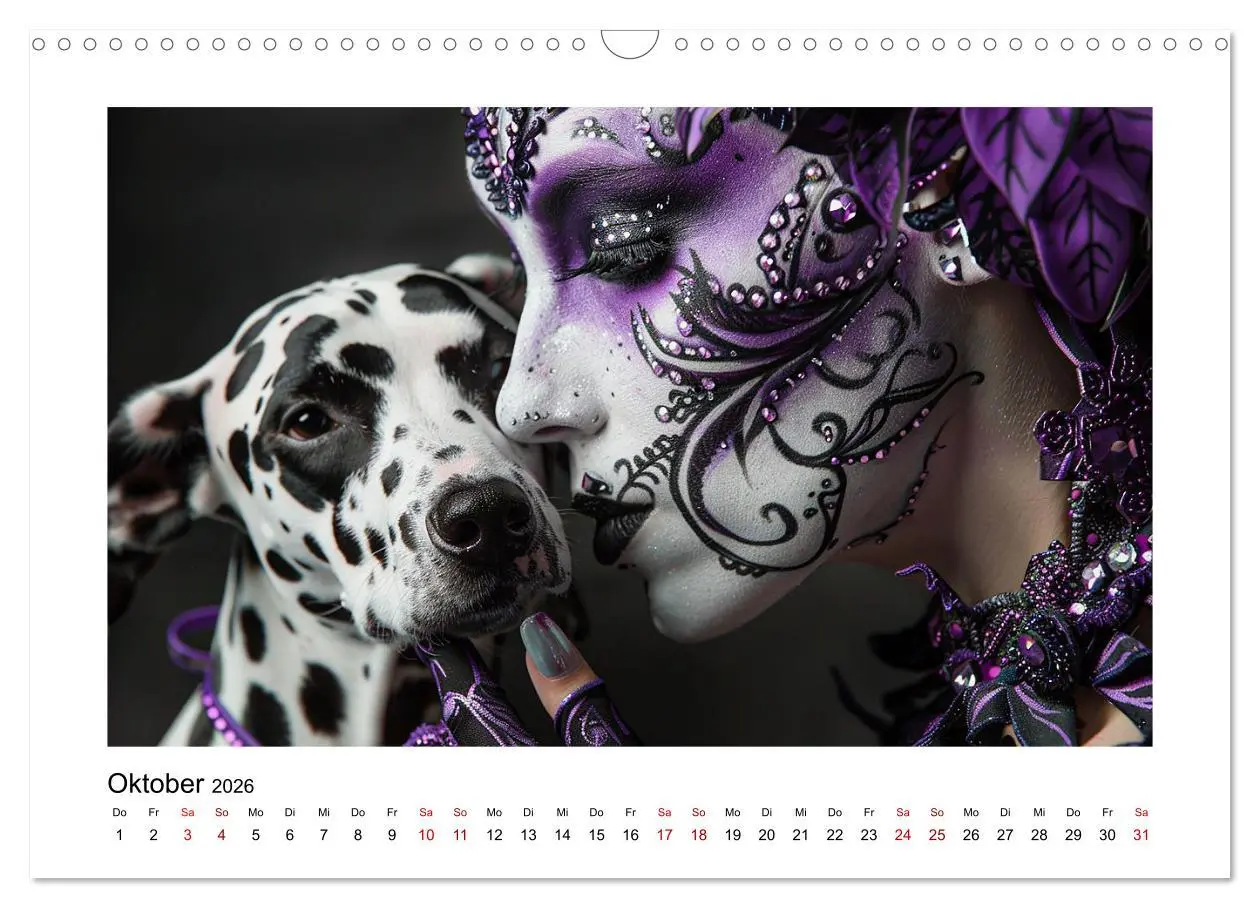 Bild: 9783457398562 | Dalmatinergirls (Wandkalender 2026 DIN A3 quer), CALVENDO...