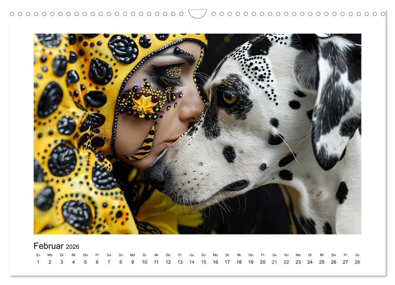 Bild: 9783457398562 | Dalmatinergirls (Wandkalender 2026 DIN A3 quer), CALVENDO...