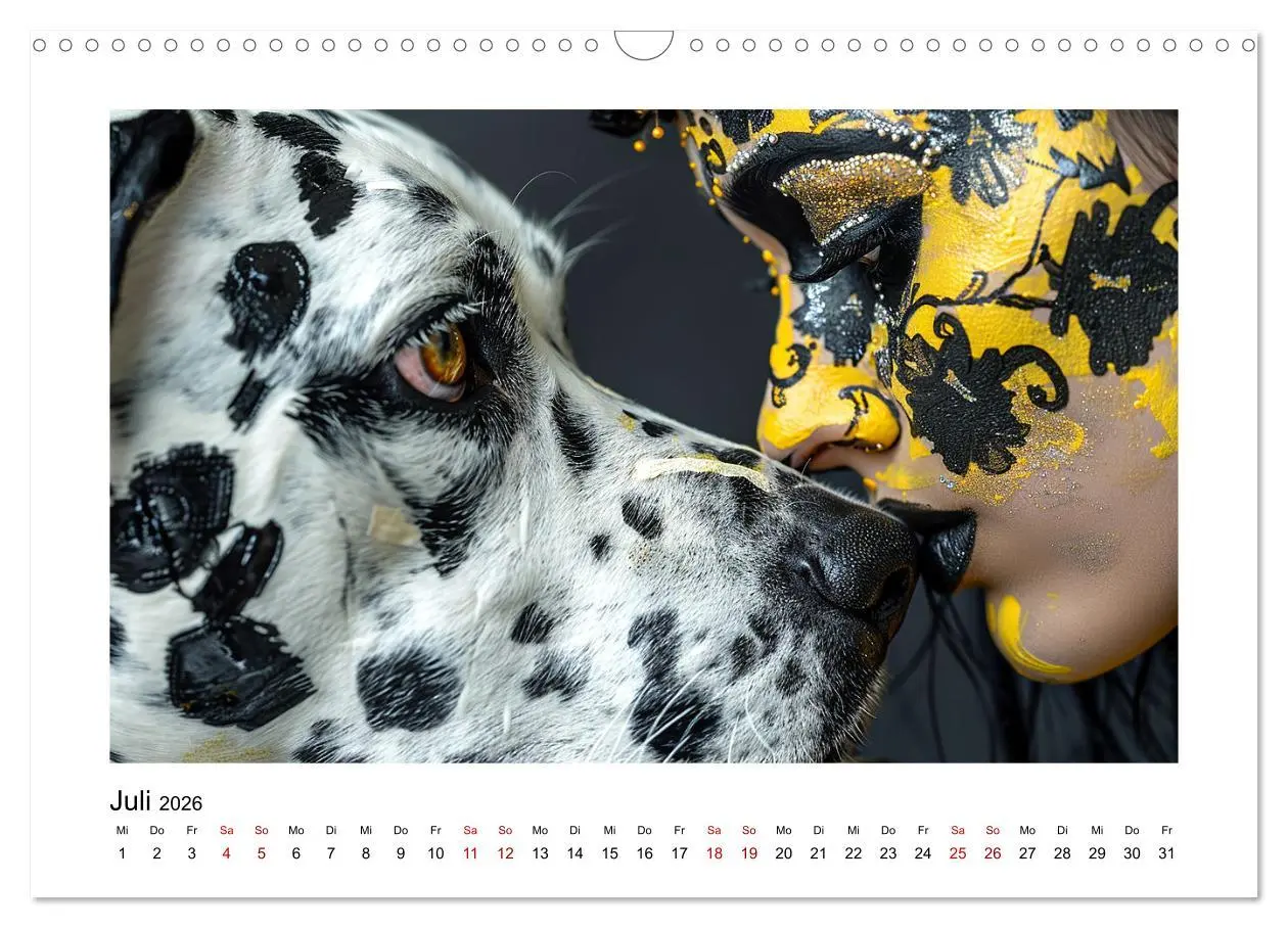 Bild: 9783457398562 | Dalmatinergirls (Wandkalender 2026 DIN A3 quer), CALVENDO...