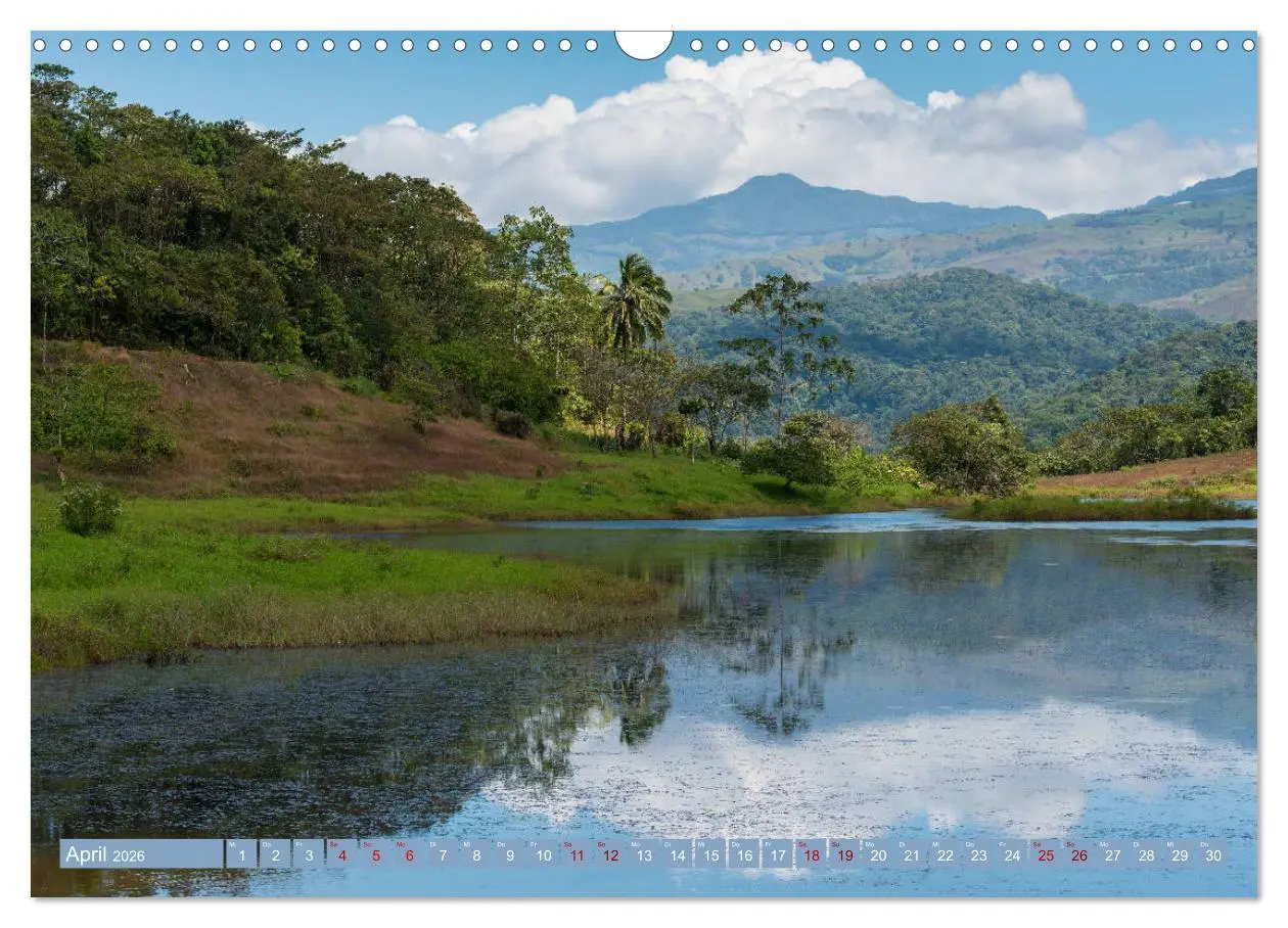 Bild: 9783457848562 | Farbenfrohes Costa Rica (Wandkalender 2026 DIN A3 quer), CALVENDO...