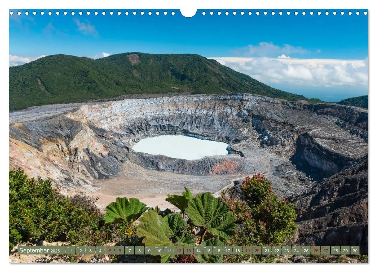 Bild: 9783457848562 | Farbenfrohes Costa Rica (Wandkalender 2026 DIN A3 quer), CALVENDO...