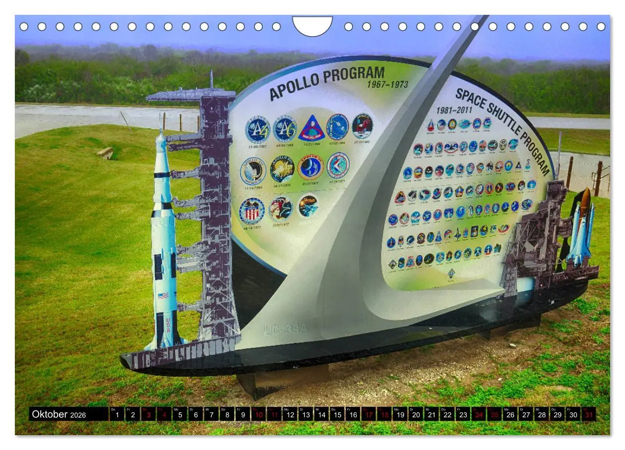 Bild: 9783457918562 | Kennedy Space Center (Wandkalender 2026 DIN A4 quer), CALVENDO...