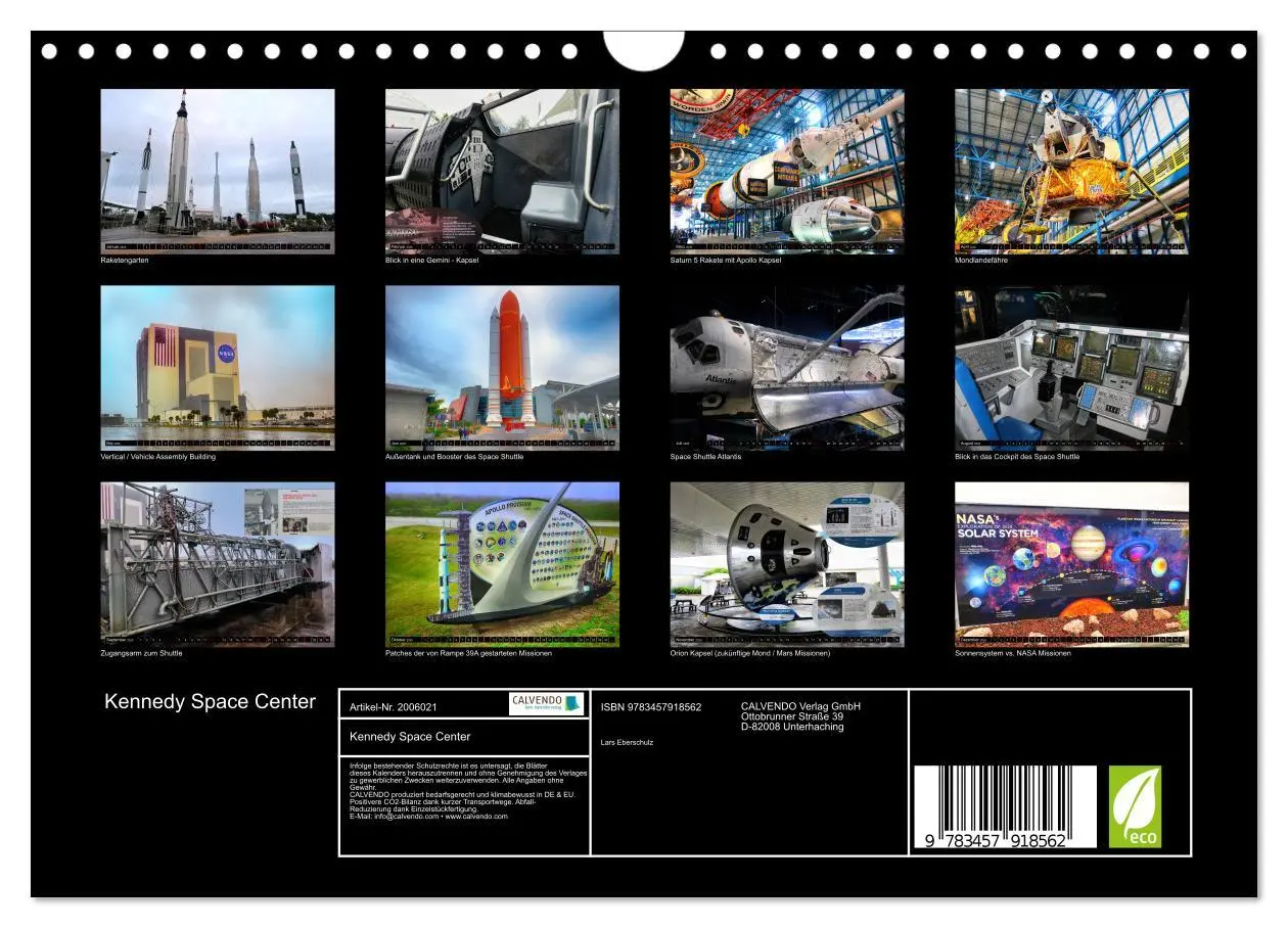 Bild: 9783457918562 | Kennedy Space Center (Wandkalender 2026 DIN A4 quer), CALVENDO...